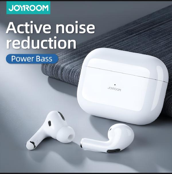 JOYROOM Pro 2 ANC Wireless Earbuds Bluetooth 5.0 | White | Premium Sound