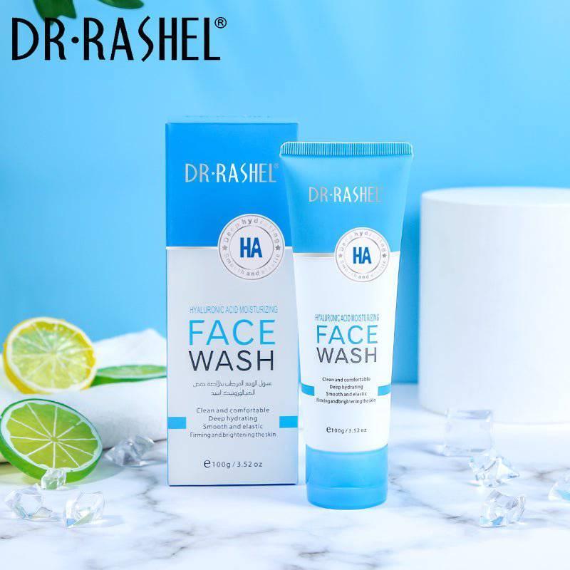 DR.RASHEL Hyaluronic Acid Moisturizing Face Wash | Deep Hydration Cleanser | 100g