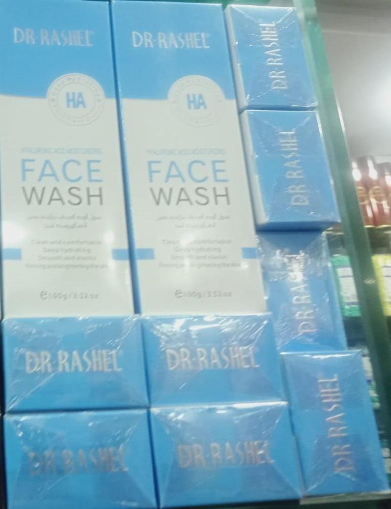 DR.RASHEL Hyaluronic Acid Moisturizing Face Wash | Deep Hydration Cleanser | 100g