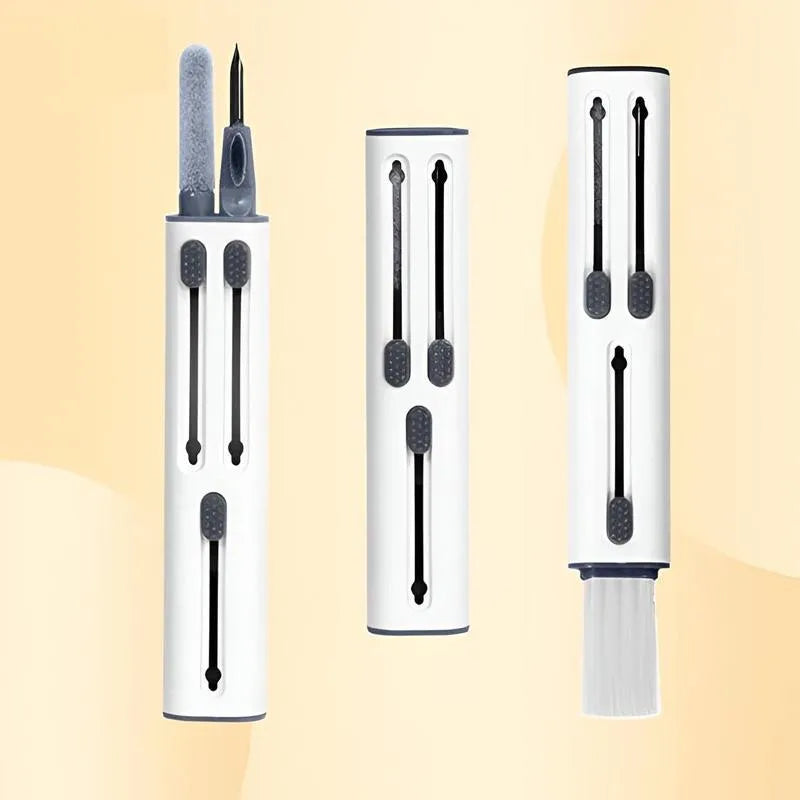4-in-1 Earphone Cleaning Pen | Soft Bristle Brush | AirPods & Earbuds Cleaning Tool